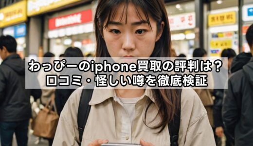 わっぴーのiphone買取の評判は？口コミ・怪しい噂を徹底検証