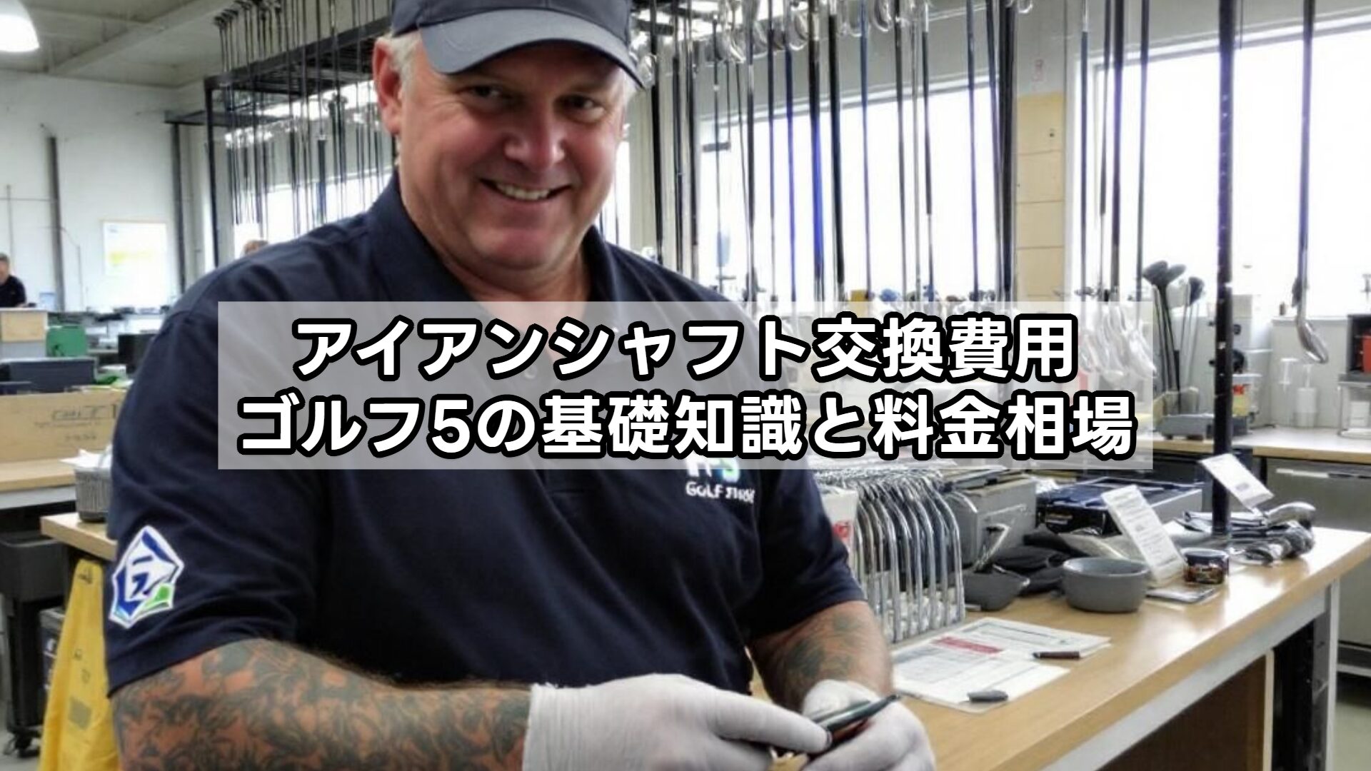 アイアンシャフト交換費用、ゴルフ5の基礎知識と料金相場