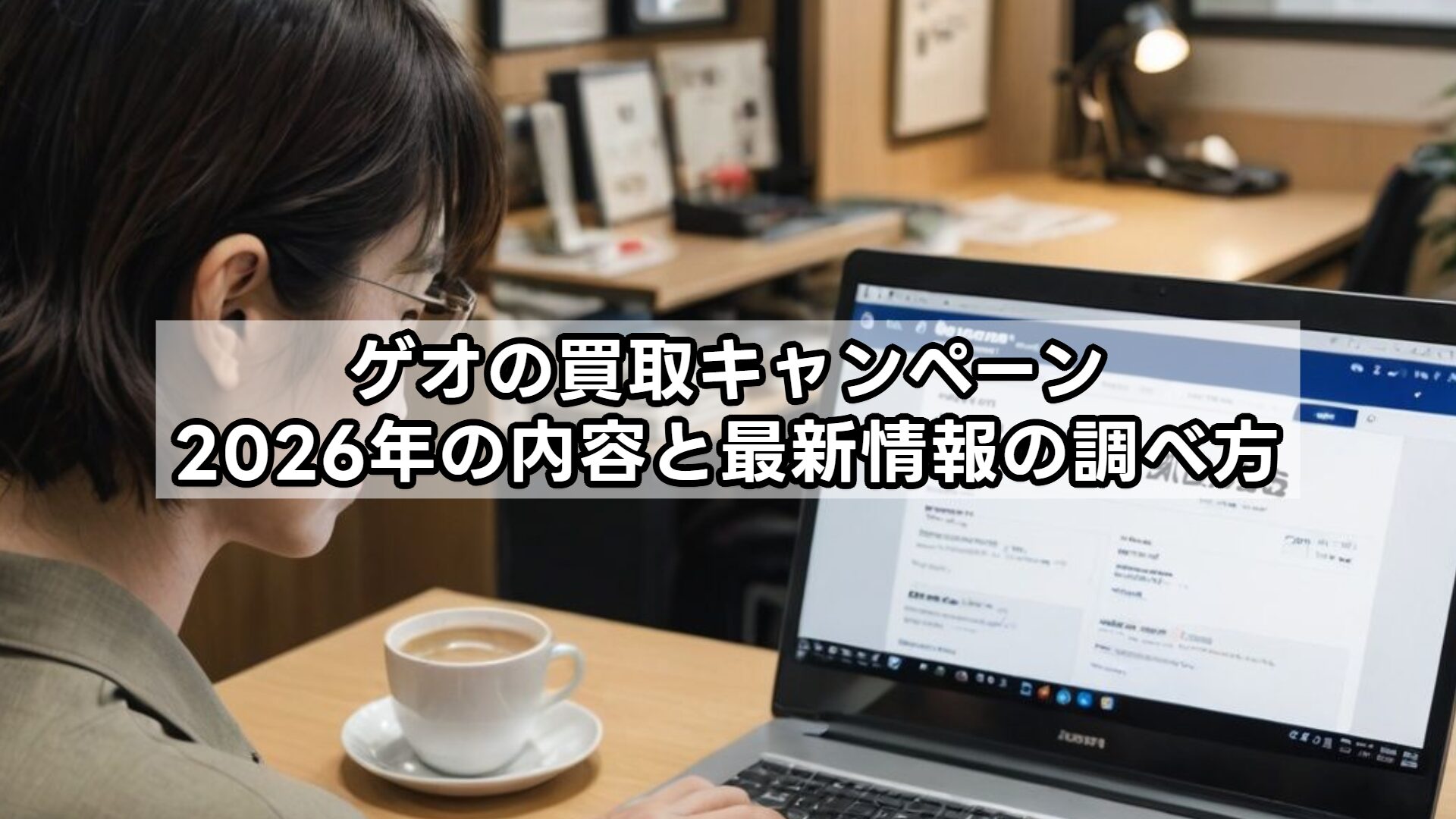 ゲオの買取キャンペーン2026年の内容と最新情報の調べ方