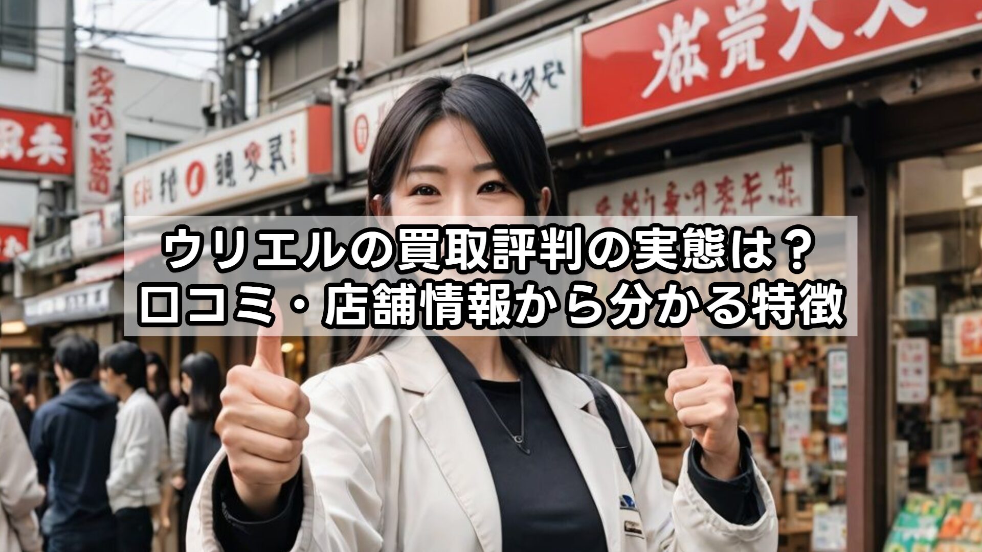 ウリエルの買取評判の実態は？口コミ・店舗情報から分かる特徴