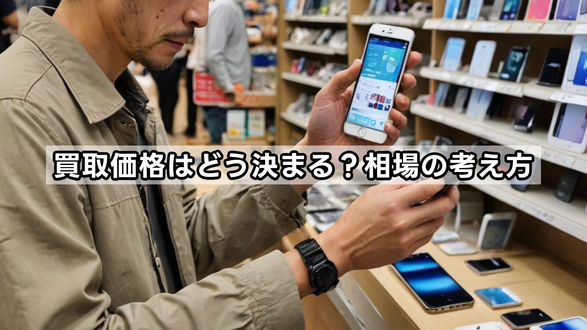 買取価格はどう決まる？相場の考え方