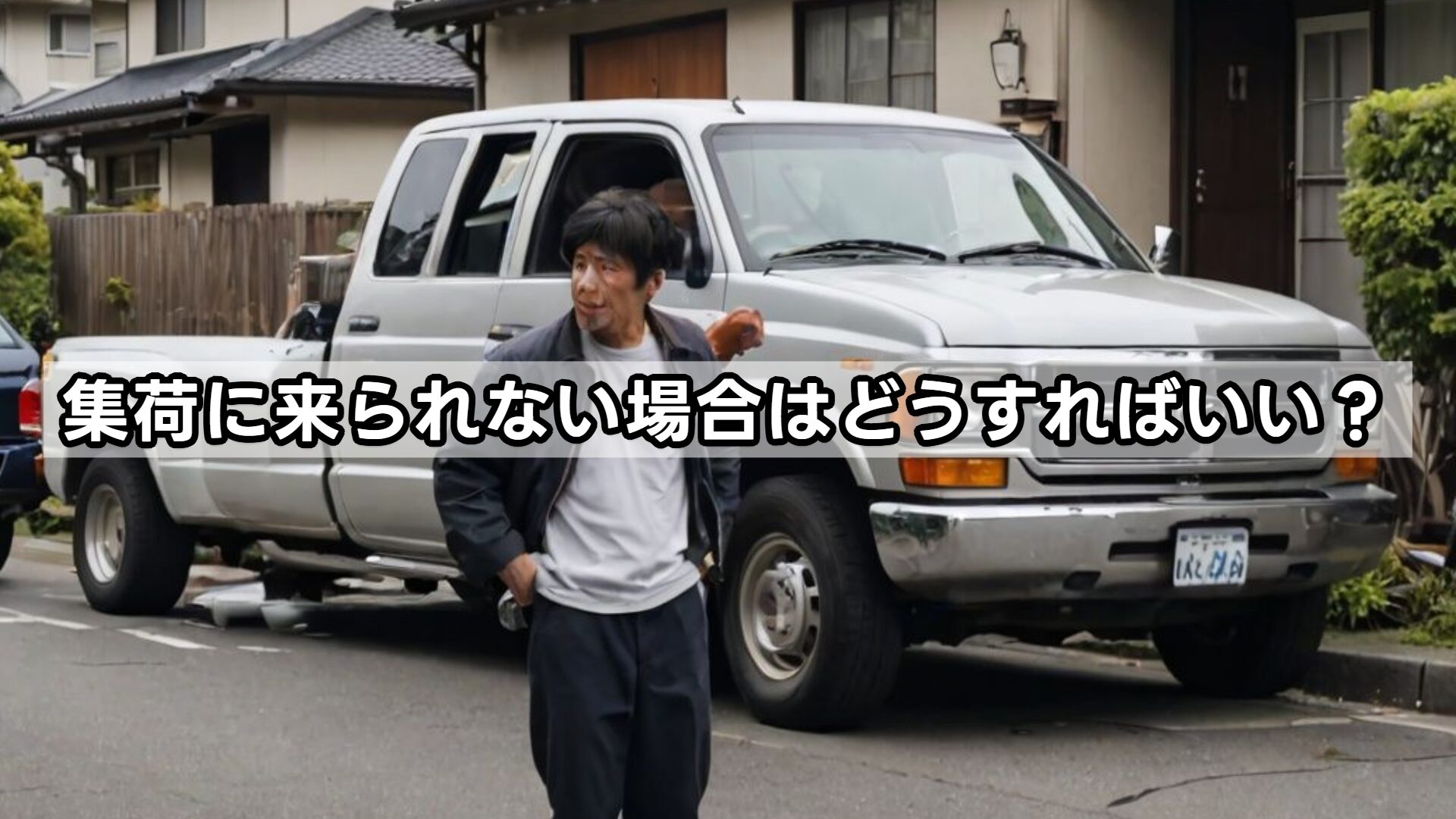 集荷に来られない場合はどうすればいい？