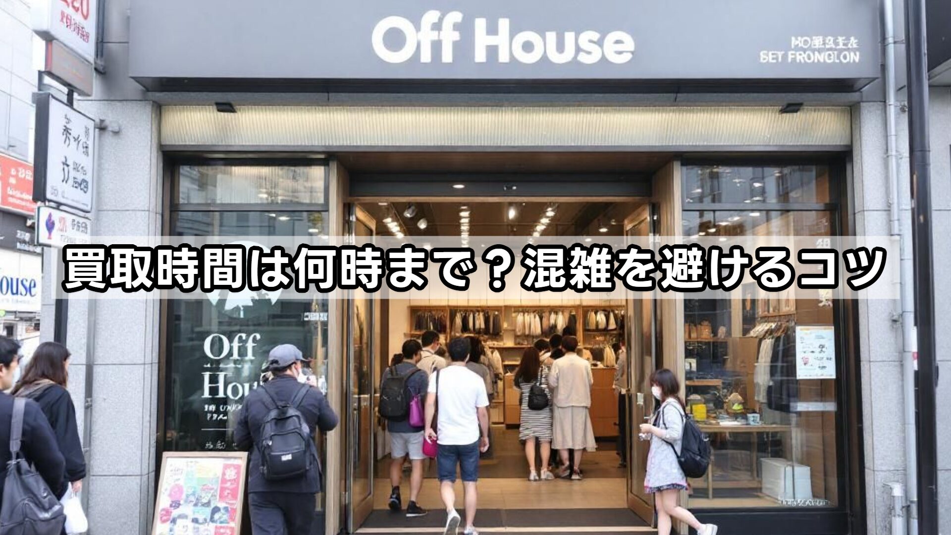 買取時間は何時まで？混雑を避けるコツ