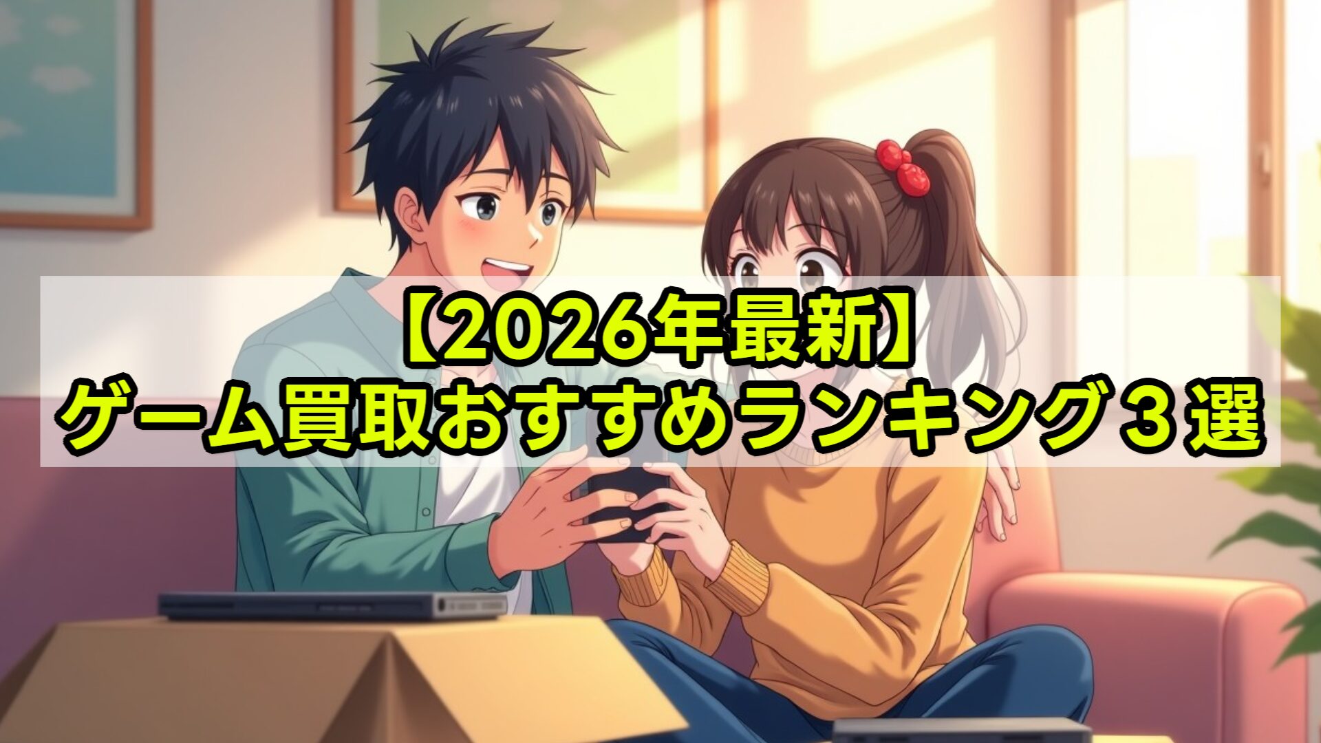 【2026年最新】ゲーム買取おすすめランキング３選