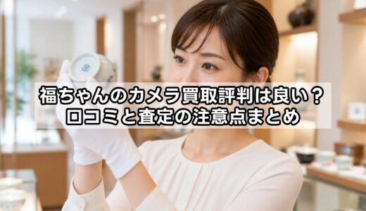 福ちゃんのカメラ買取評判は良い？口コミと査定の注意点まとめ