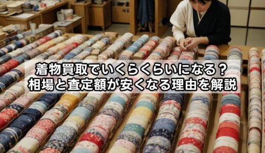 着物買取でいくらくらいになる？相場と査定額が安くなる理由を解説