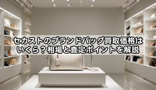 セカストのブランドバッグ買取価格はいくら？相場と査定ポイントを解説