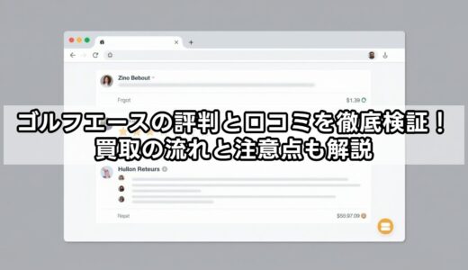 ゴルフエースの評判と口コミを徹底検証！買取の流れと注意点も解説