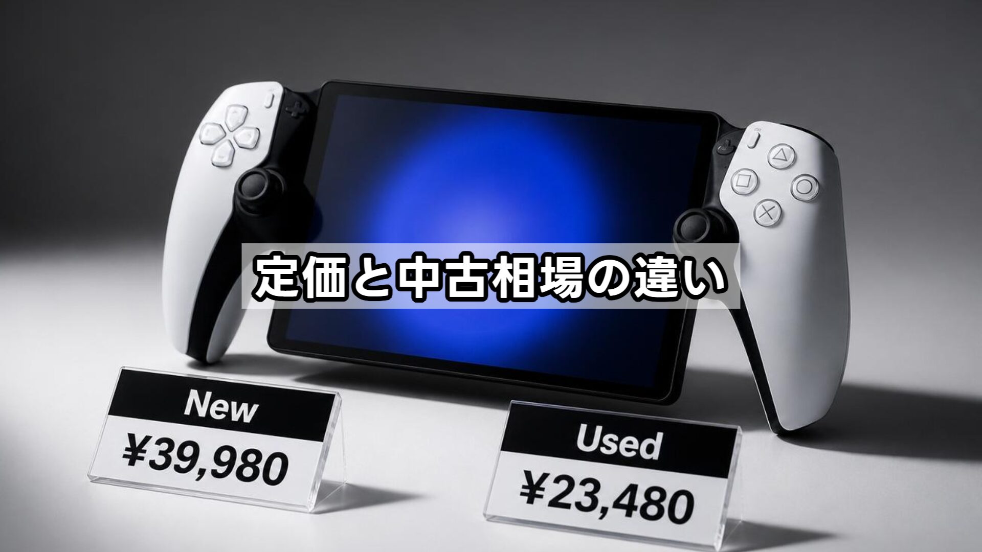 定価と中古相場の違い