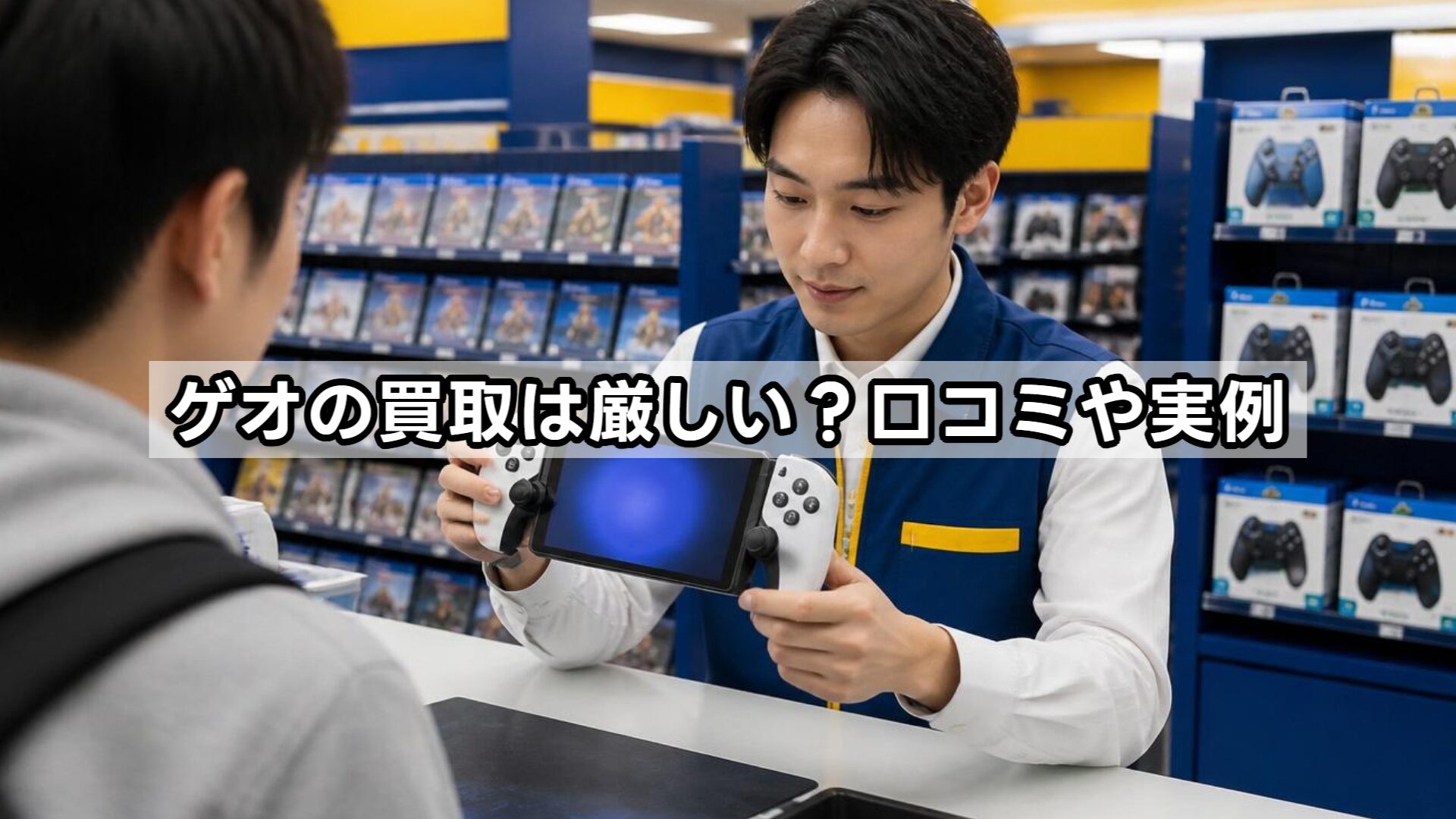 ゲオの買取は厳しい？口コミや実例
