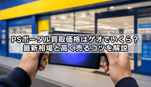 PSポータル買取価格はゲオでいくら？最新相場と高く売るコツを解説